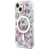 Guess GUHMP14SHCFWST iPhone 14 / 15 / 136.1 transparent hardcase Flower MagSafe